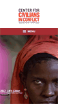 Mobile Screenshot of civiliansinconflict.org